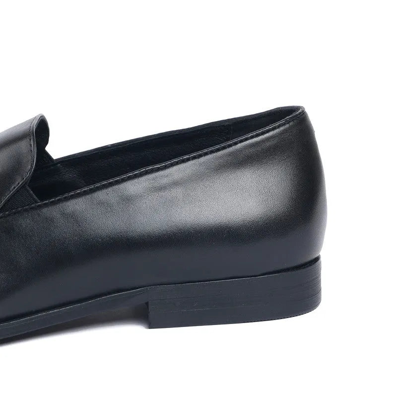 Klassische Leder Slipper FÃ¼r Herren Stilvoll & Bequem