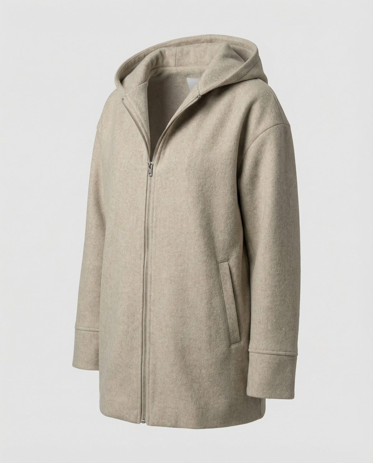 - Moderne Damenjacke Kapuze & Lockerer Schnitt