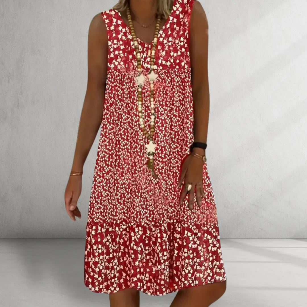 Schickes Ärmelloses Kleid