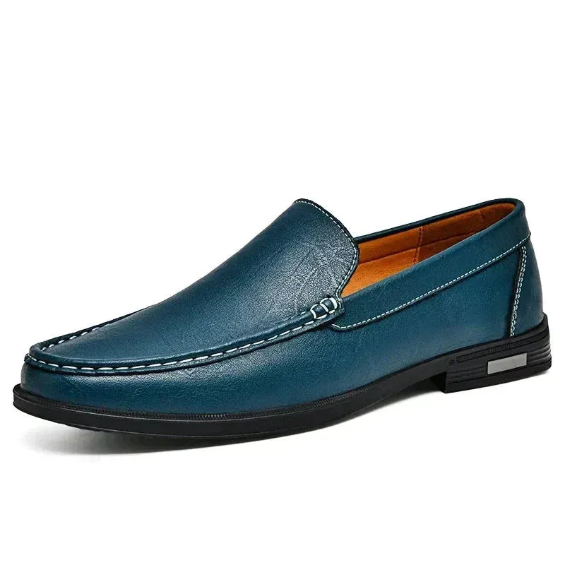Stilvolle Slip on Büro Leder Männer Schuhe