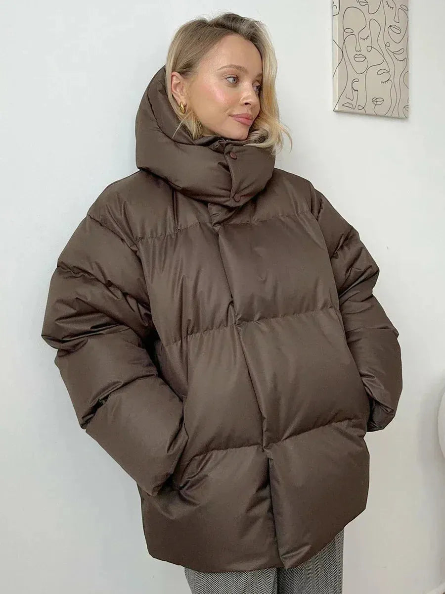Maan | Trendy Dames Winterjas - Warm Stijlvol & comfortabel