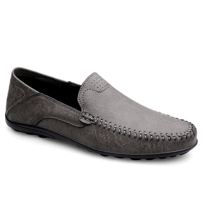 Handgefertigte Mokassins Herren Klassische Loafers Herren Luxus Verarbeitung Leder