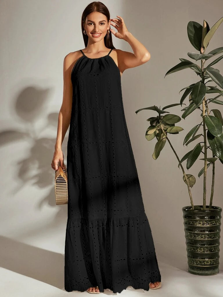 Vestido Longo Andressa Preto