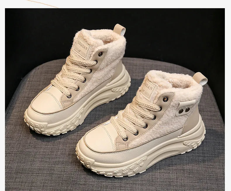 â€“ Wasserdichte PlÃ¼sch-Stiefeletten