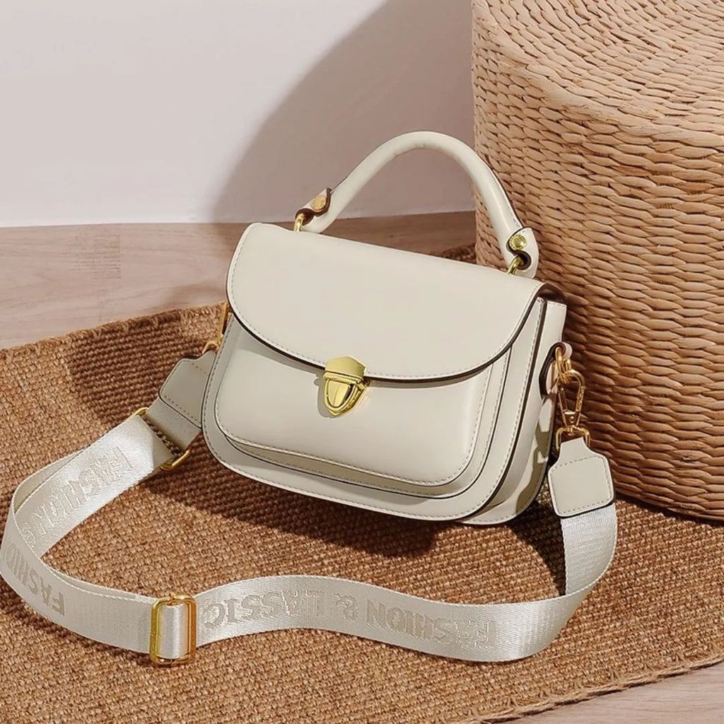 BLAISE | Dames Leren Crossbody Tas – Compact, Elegant & Verrassend Ruim