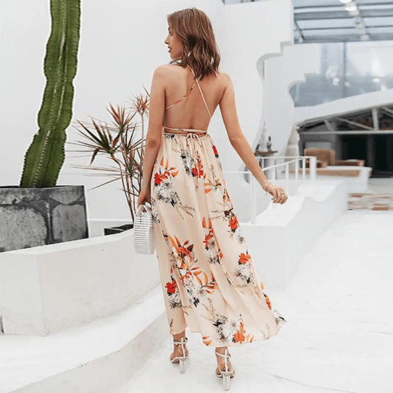 Boho Maxi Kleid fÃ¼r Sommer Events