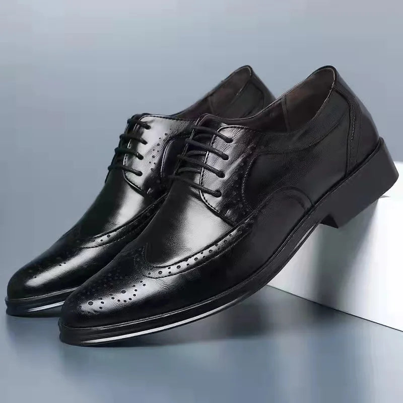 Bequeme Oxford Herren Business Anzug Schuhe
