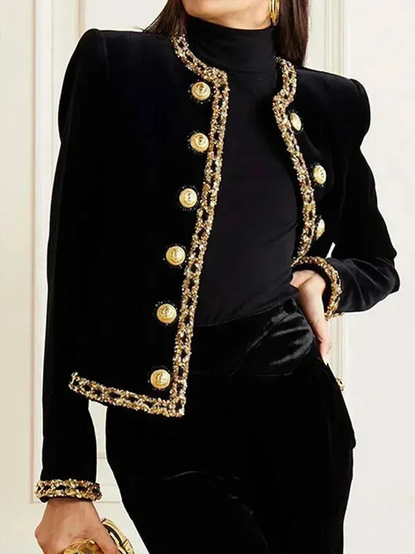 - Elegante Jacke mit KnÃ¶pfen