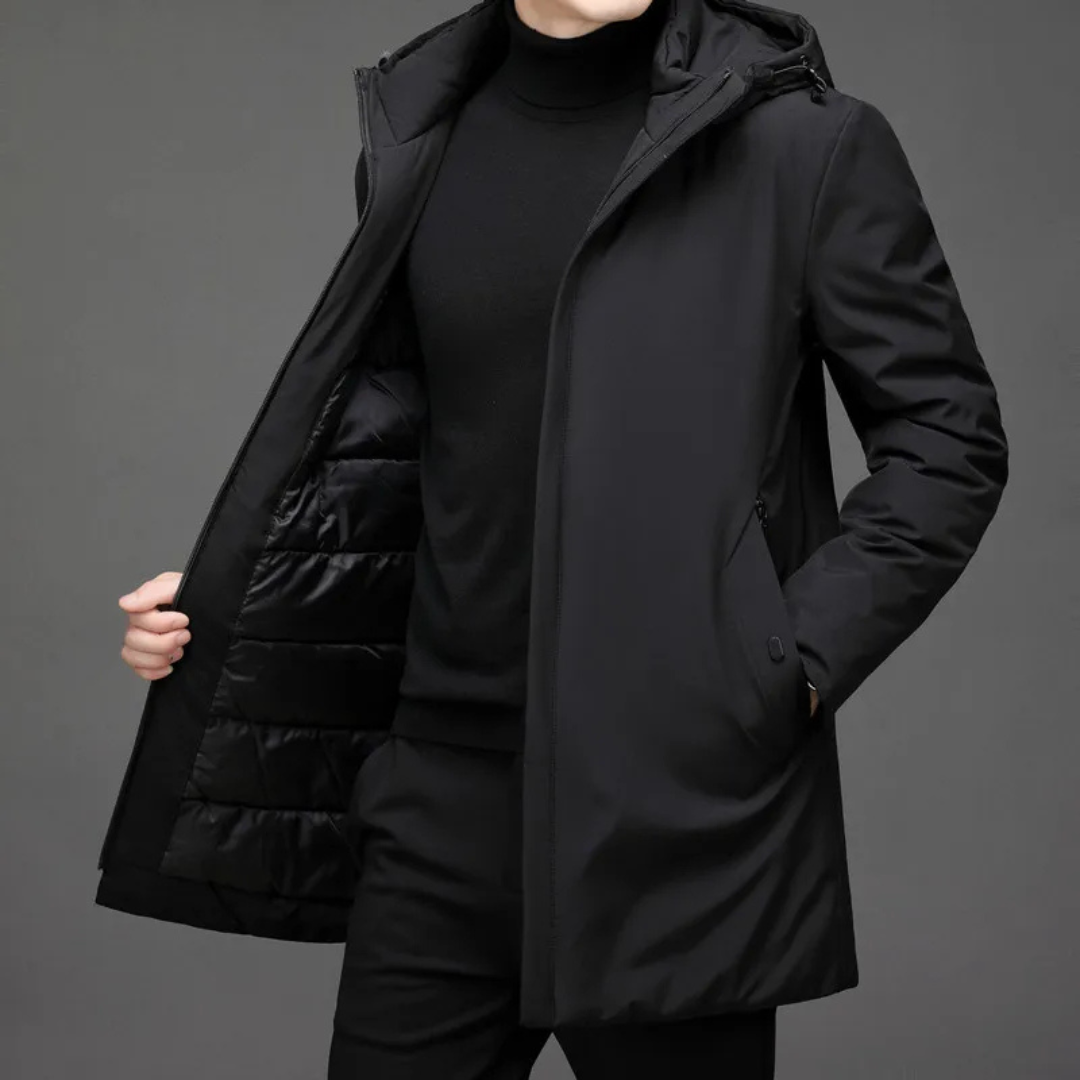 Herren Leichte Windbreaker Lange Jacke