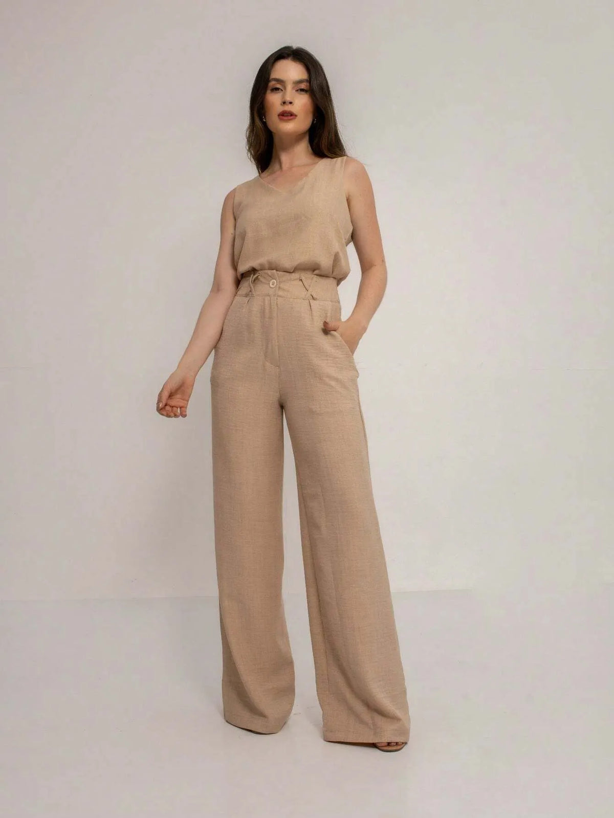 Conjunto Feminino CalÃ§a e Blusa Stefany