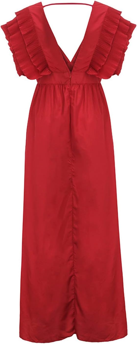 - Elegantes Kleid mit gerafften Ärmeln