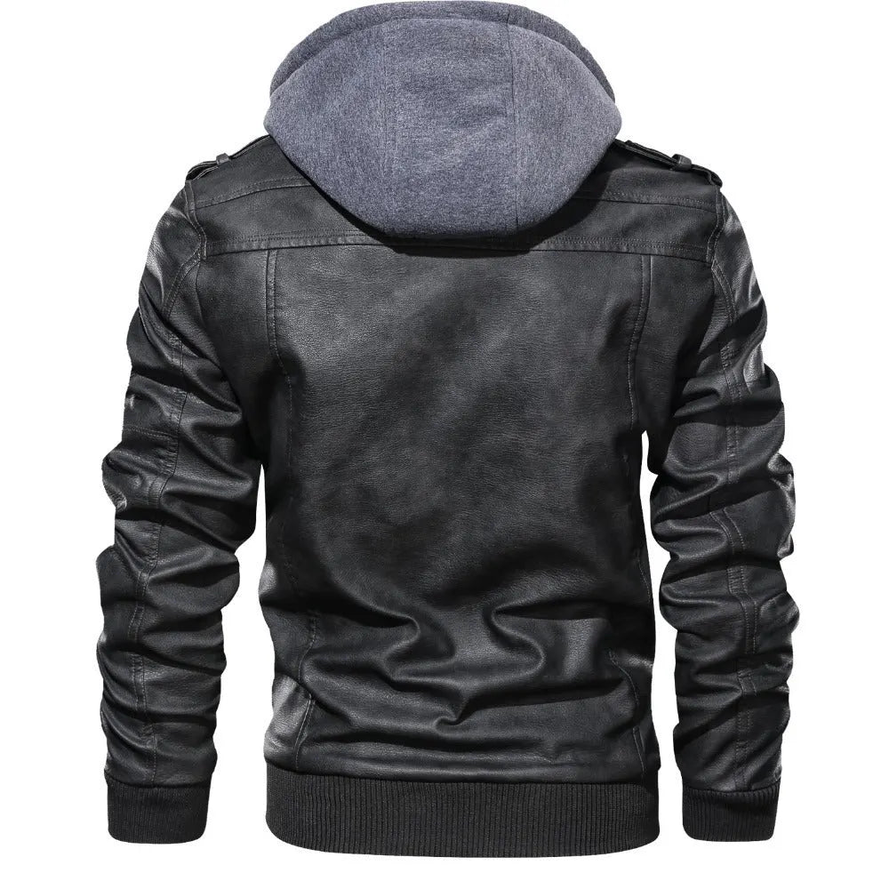 Stylische Lederjacke Für Männer