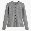 Gevlochten Gebreid Vest Dames – Warm, Stijlvol & Perfect Voor Koelere Dagen