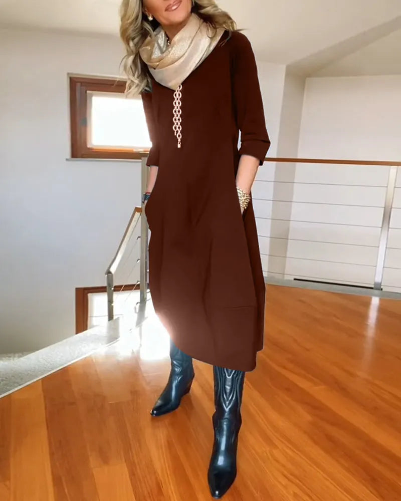 Vibeke - Elegant og komfortabel kjole