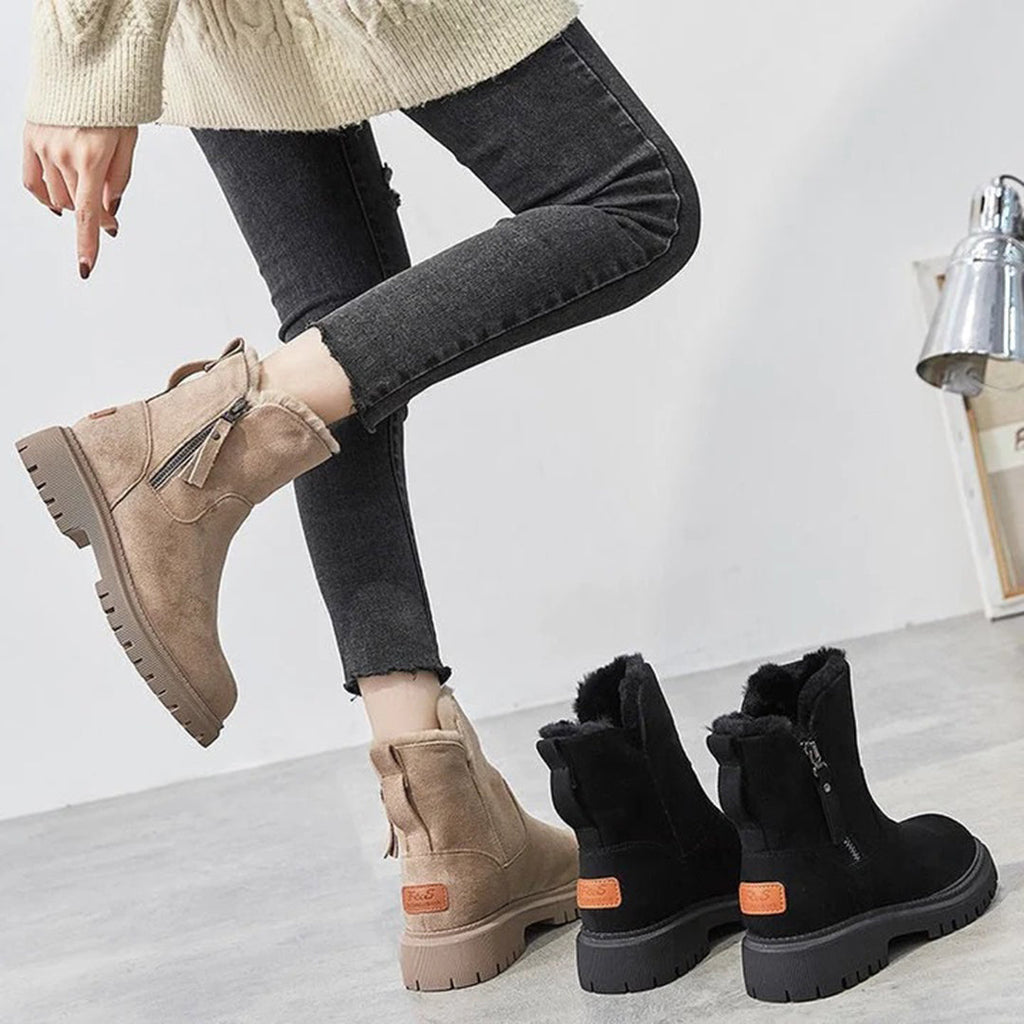 Die stylischen gefÃ¼tterten Stiefel