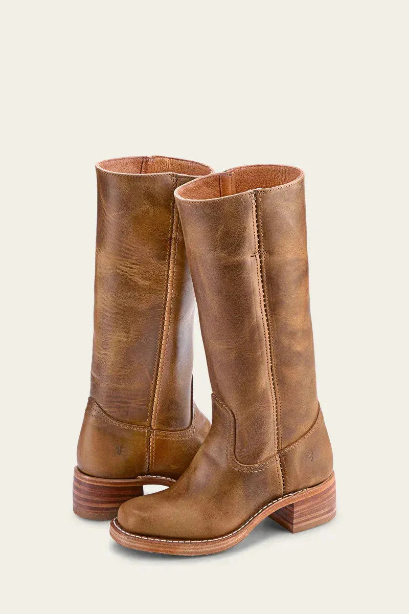 Leder Lange Stiefel FÃ¼r Damen