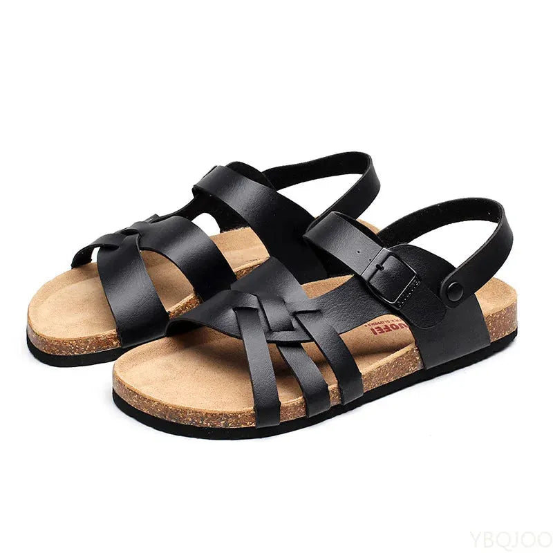 OrthopÃ¤dische Premium Ledersandalen