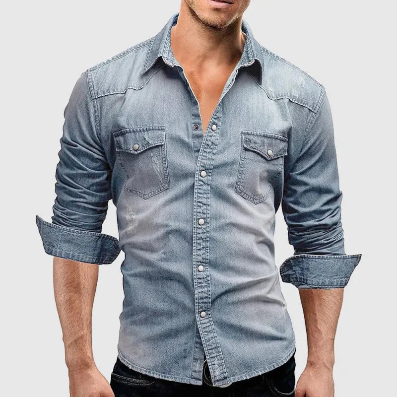 Denim Hemd für Männer