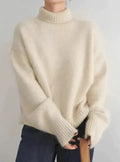 Cashmere-Pullover Mit Rollkragen