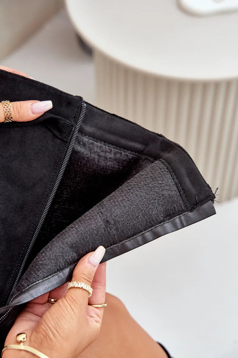 Kiara | Elegant Knee-High Boots with Buckle