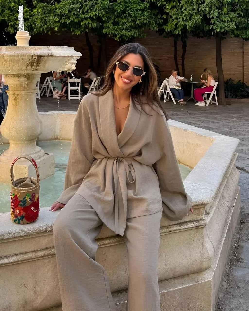 NALANI | Linnen Kimono Set - Comfy, Trendy & Chic