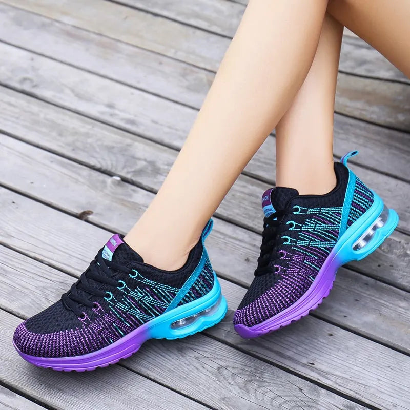 Luftige Lauf-Lieblinge Damen Atmungsaktive Leichtgewichtige Laufschuhe