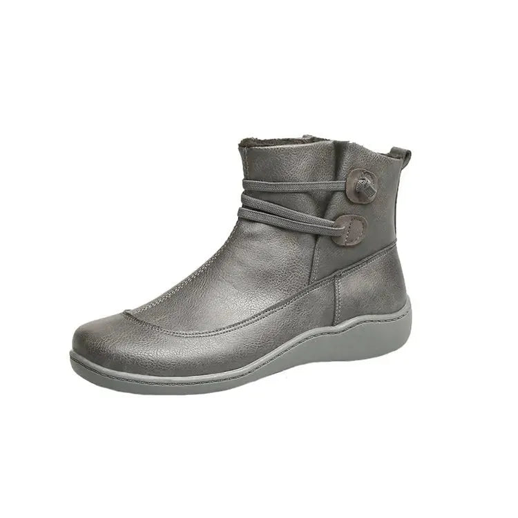 Comfortabele & Warme Dames Leren Boots – Lichtgewicht & Stijlvol