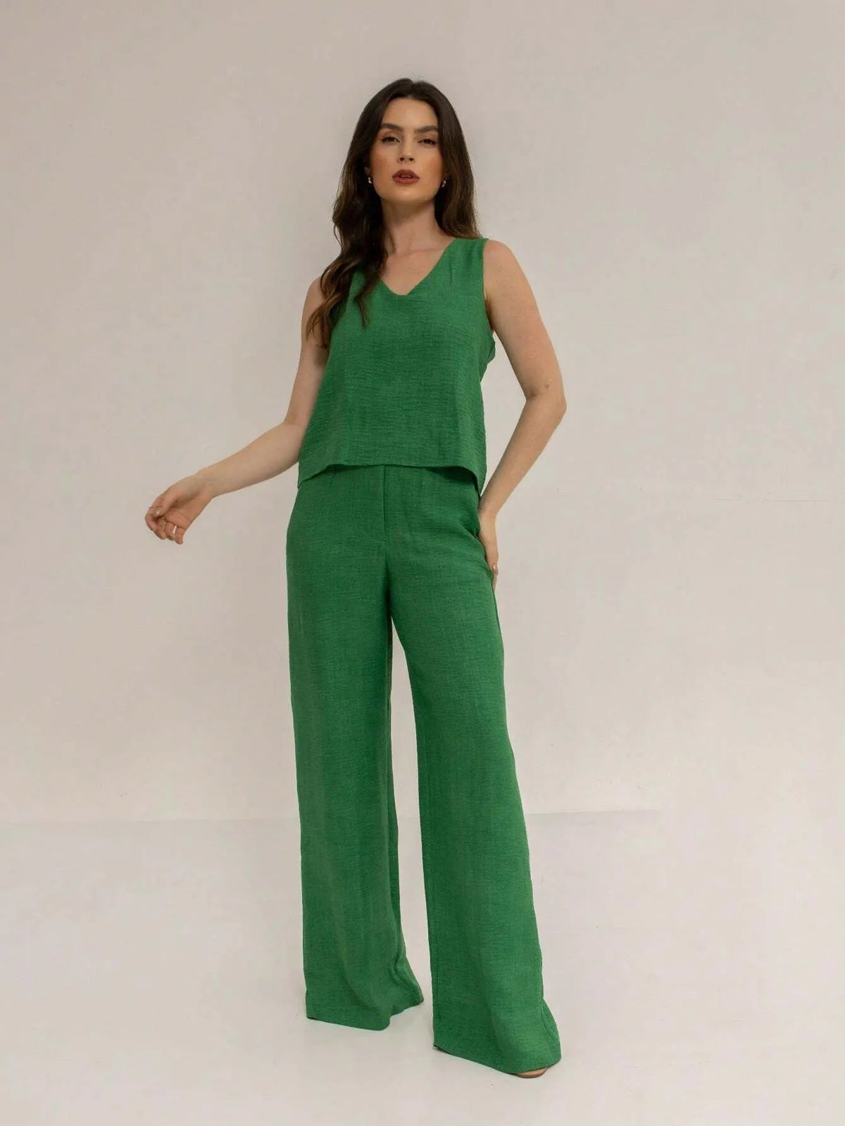 Conjunto Feminino CalÃ§a e Blusa Stefany