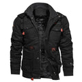 Herren Winterjacke aus Polyester mit Stilvollem Design & Wärmender Fütterung |
