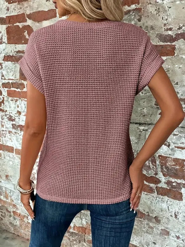 Gretel - Kortærmet afslappet T-shirt