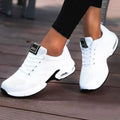 Comfortable Breathable Women's Sneakers with Lace-Up Closure
