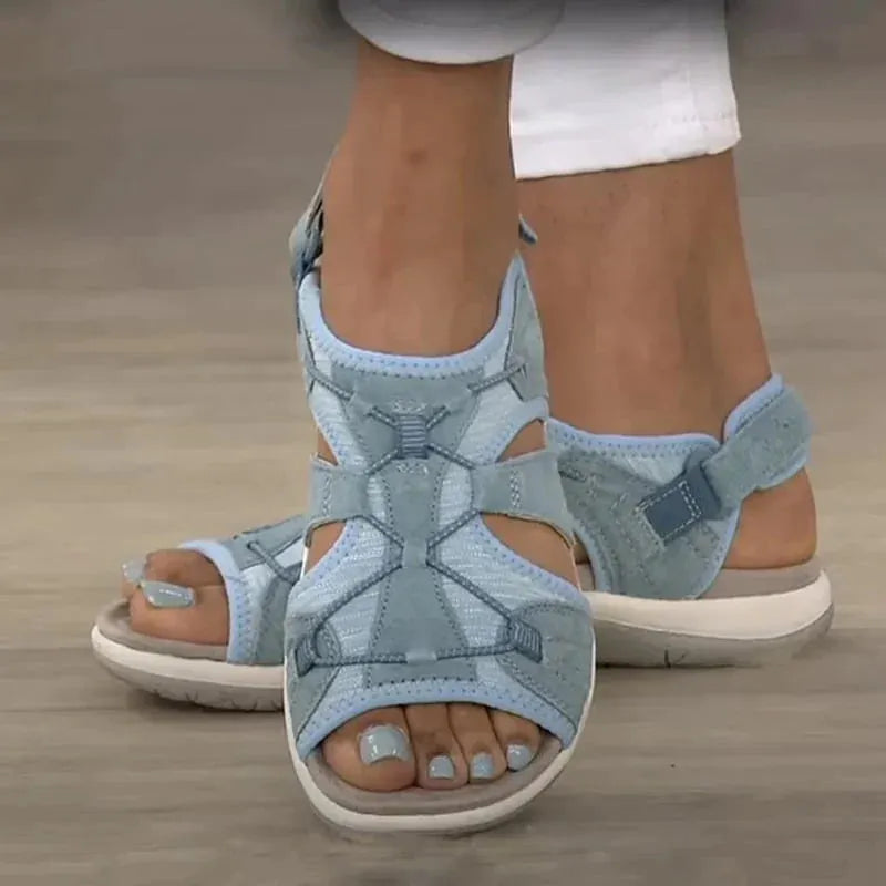 - StÃ¼tzende und weiche, verstellbare orthopÃ¤dische Sandalen fÃ¼r Damen