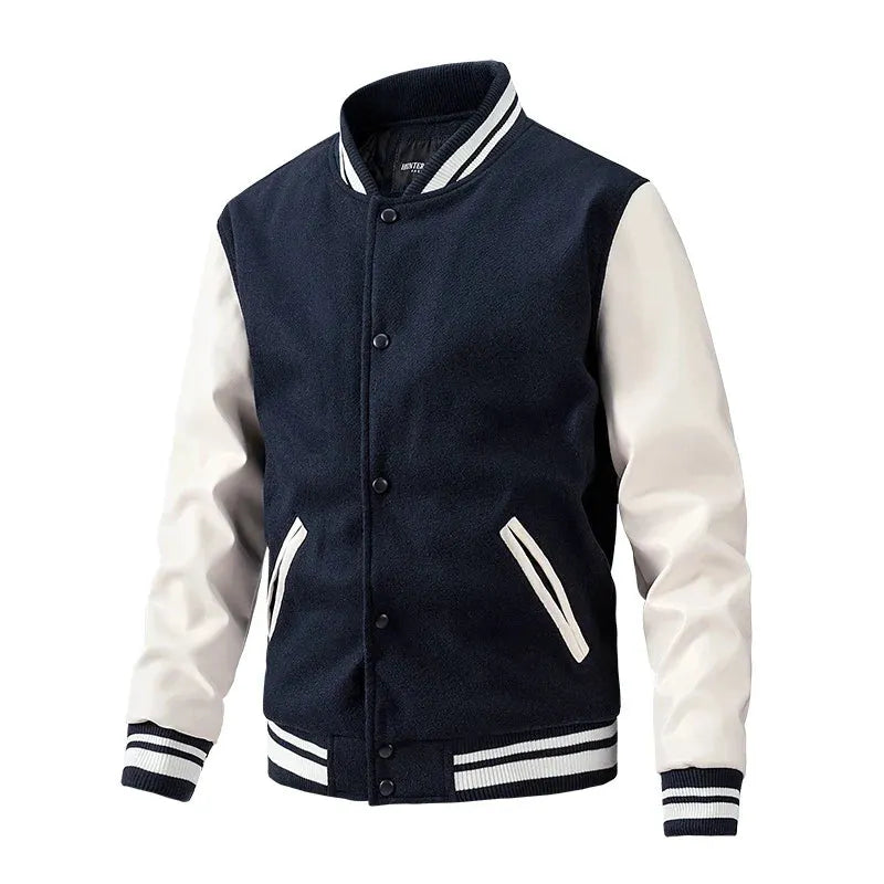 Modische College-Jacke
