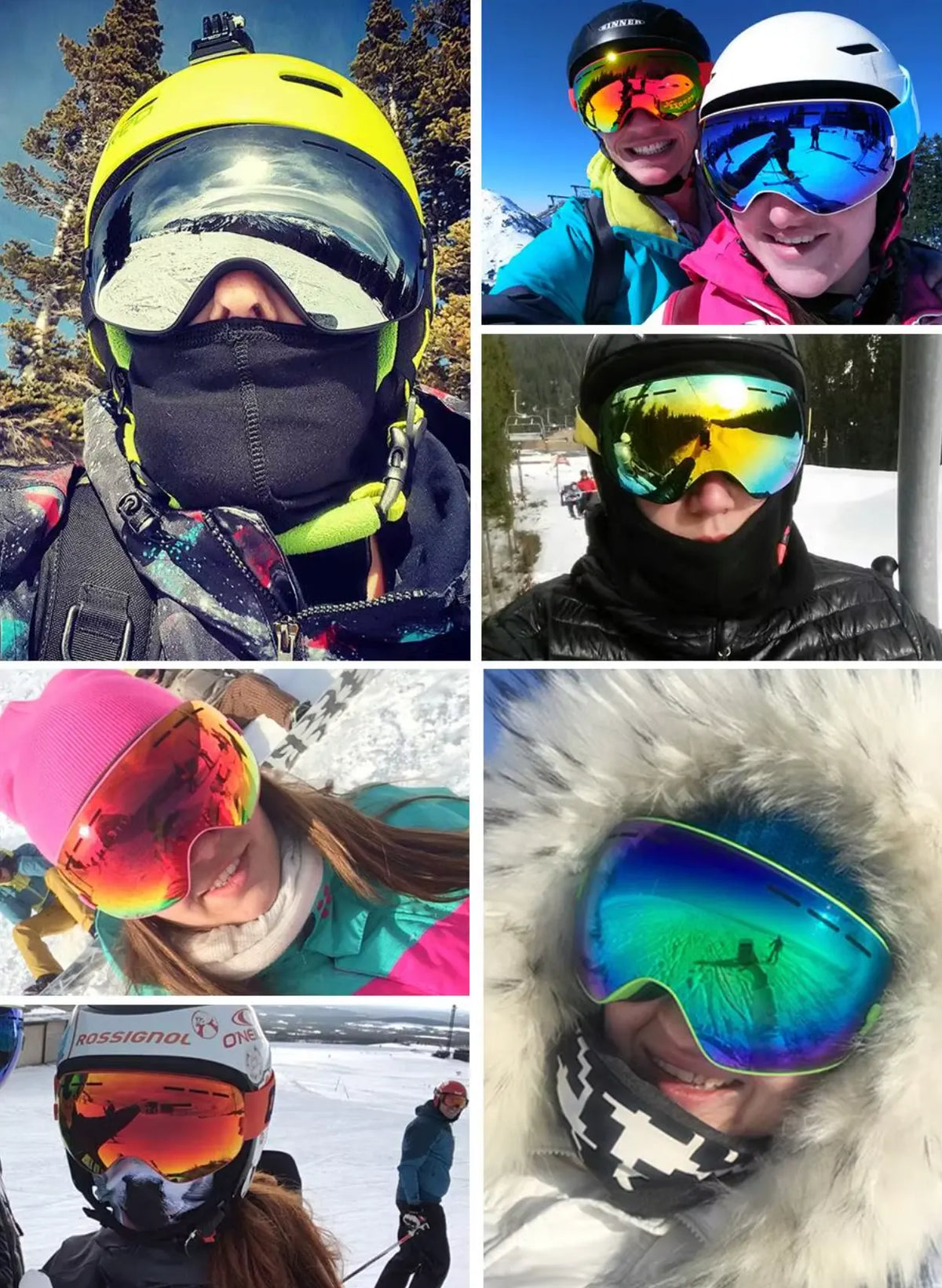 Ski Bril Pro Vision | Dubbele Anti-fog Lens Met Breedzicht & UV400 Bescherming