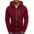 Herren Kapuzenpulli Mit ReiÃŸverschluss Schwarz Kapuzenpullover