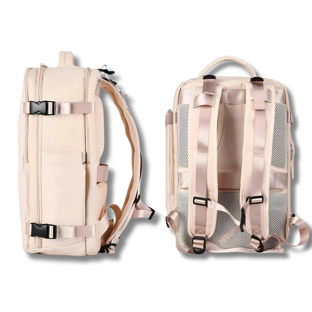 Reiserucksack mit viel Stauraum und USB-Ladeanschluss