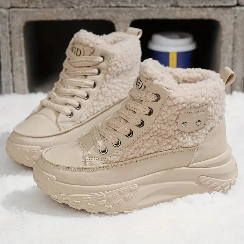â€“ Wasserdichte PlÃ¼sch-Stiefeletten