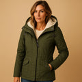 Warm Stylish Women's Parka Winter Coat With Hood