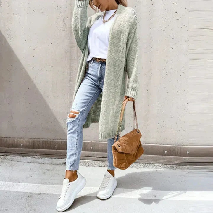 Celeste - Long Knitted Cardigan