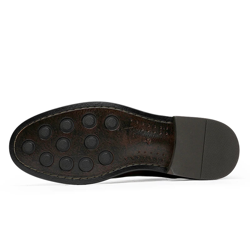 Elegante Leder Herrenschuhe Mit Schnürung Und Klassischem Design