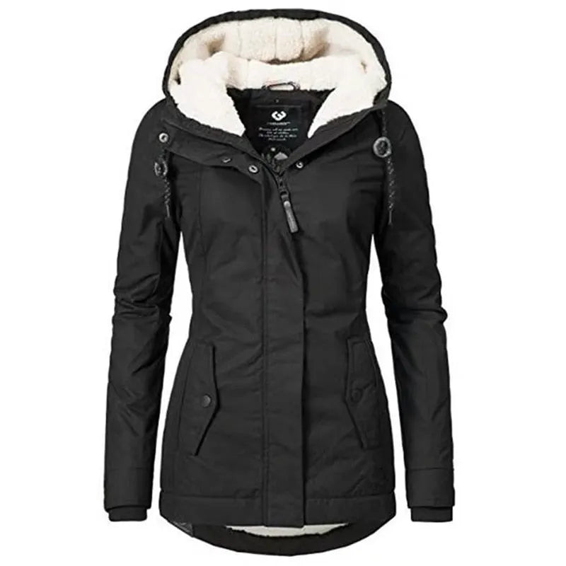 Heiße Herbstjacke: Wind- und Wasserfester Wetterschutz für Frauen