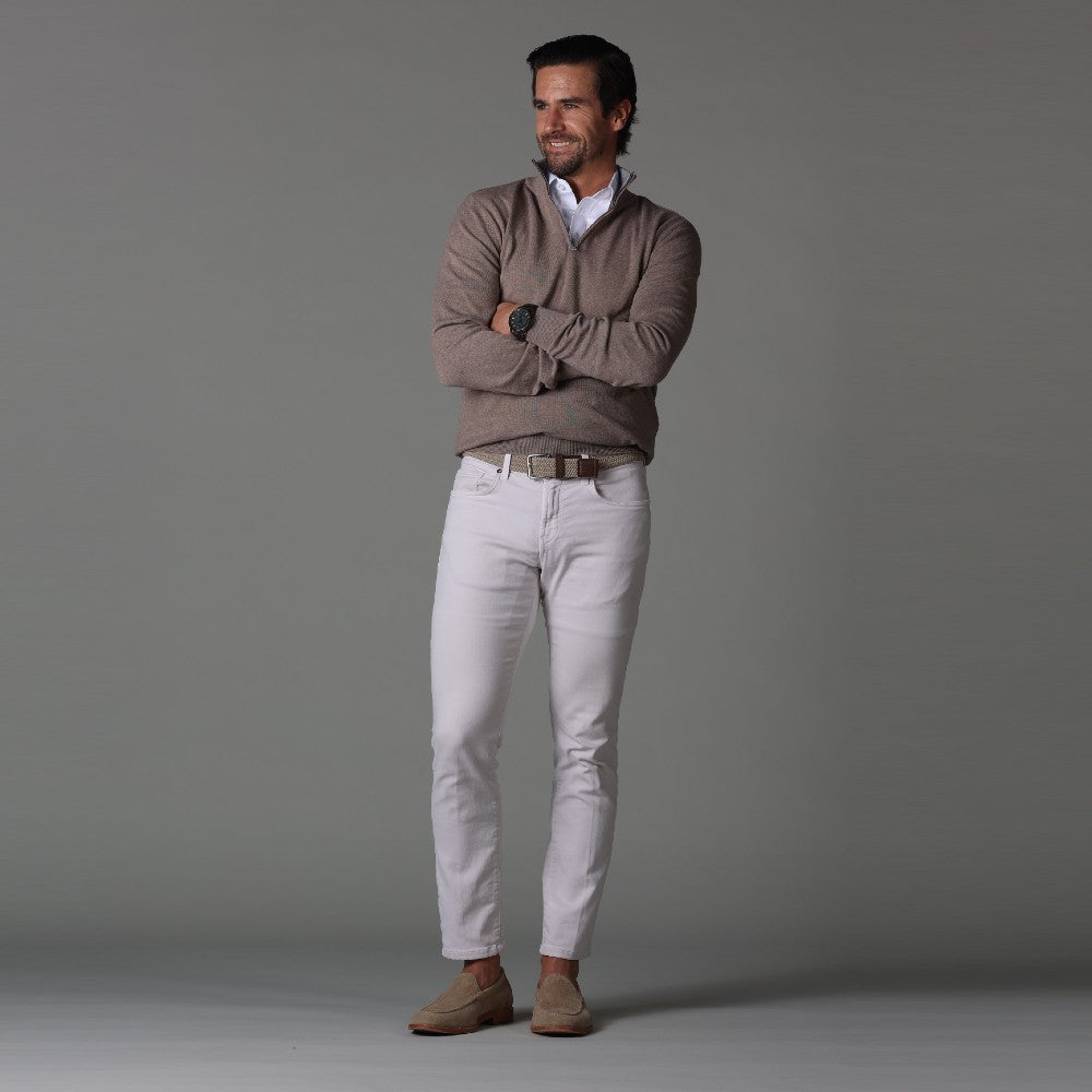 Kleid-Polo mit Steifem Kragen