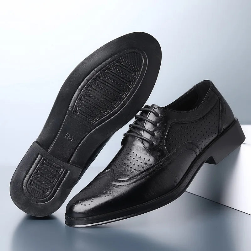 Bequeme Oxford Herren Business Anzug Schuhe