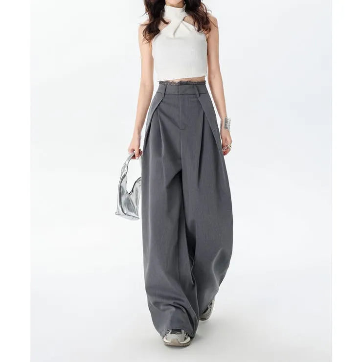 Ren | Wide Trousers with High Waist