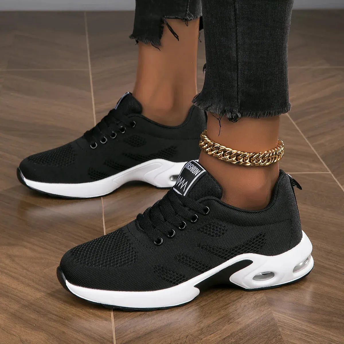 Damen Atmungsaktive Leichte WeiÃŸe Laufschuhe