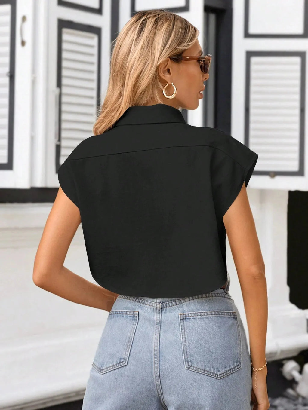 Blusa Feminina Adrielle Preto