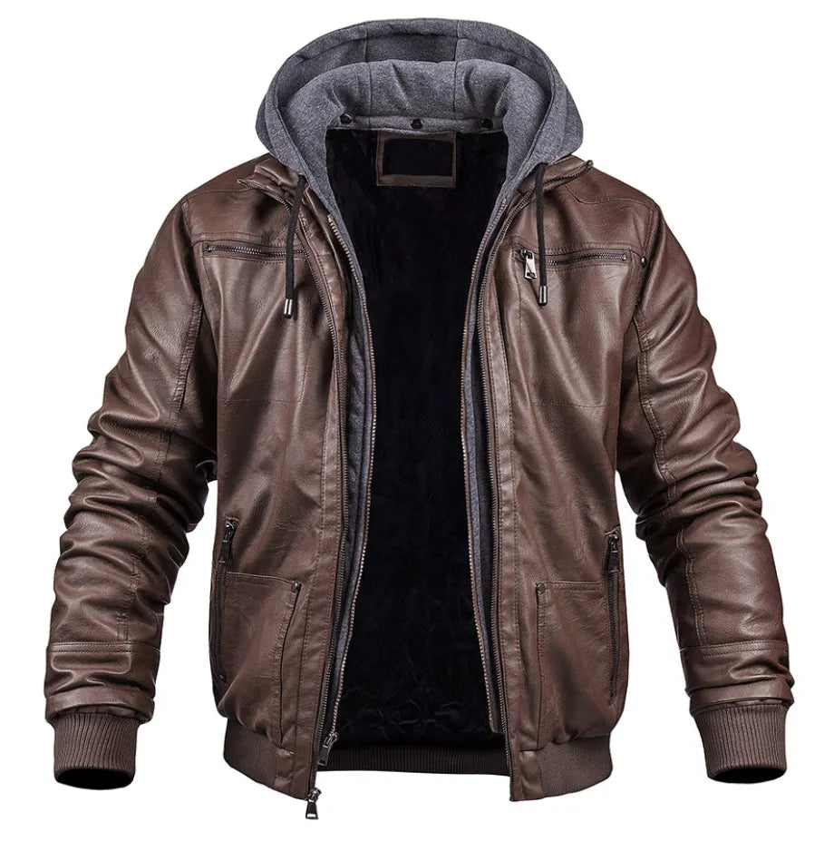 Premium Lederjacke für den Winter für Männer