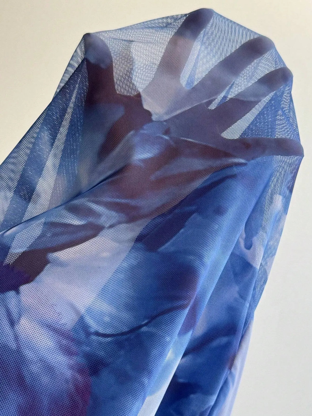 Vestido Midi Floral Azul