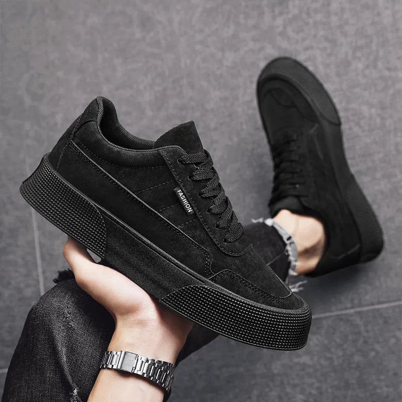 Atmungsaktive Herren Sneaker Mit Dicker Sohle