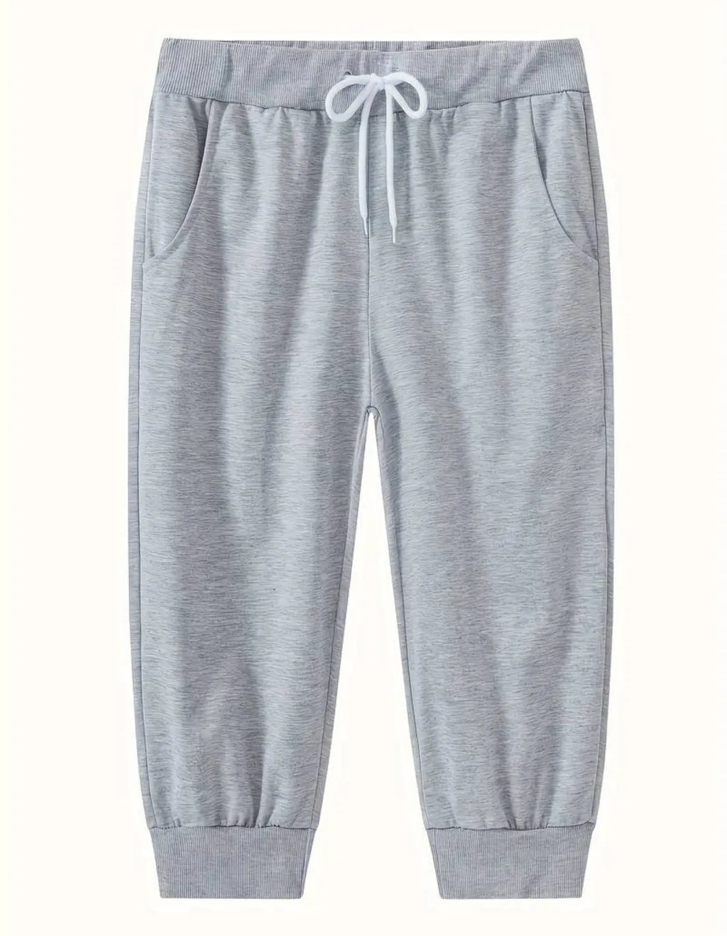 Herren 3/4 Jogginghose Schwarz